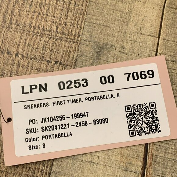 Just Fab Women's Sz 8M Sneakers Shoes Portabella Low Top Lace Up Canvas - Picture 8 of 10